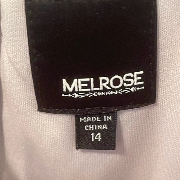 Melrose Gorgeous silver/grey dress with sequins. Perfect for an evening out. - Picture 3 of 3